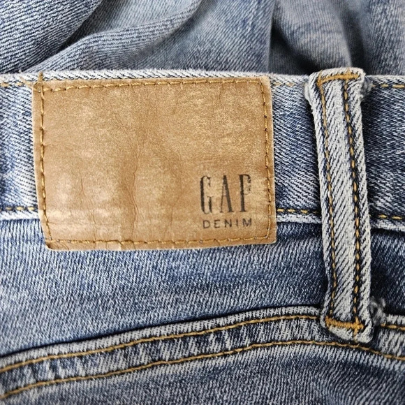 GAP Denim Skinny Jeans Medium Indigo Wash Mid Rise - Picture 5 of 7